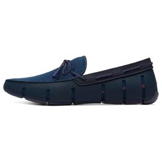 Мужские мокасины BRAIDED LACE LOAFER цвет Navy размер 42 Swims