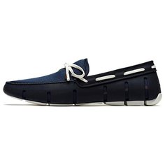 Мужские мокасины LACE LOAFER цвет NAVY /WHITE размер 42 Swims
