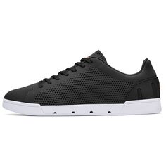 Мужские кроссовки SWIMS Breeze Tennis Knit цвет Black/White размер 42.5
