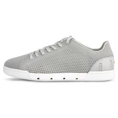Мужские кроссовки SWIMS Breeze Tennis Knit цвет Light Gray\White размер 41.5