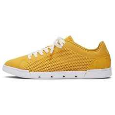 Мужские кроссовки SWIMS Breeze Tennis Knit цвет Gold Fusion/White размер 43
