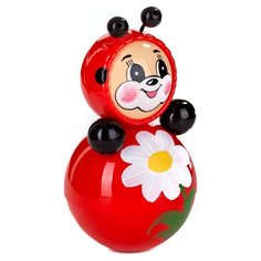 Неваляшка "Божья коровка" 17 см Котовские неваляшки