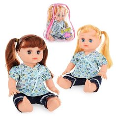 Кукла Play Smart "Алина", 32 см, озвучена, в рюкзаке (5296)