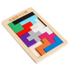 Головоломка катамино «Тетрис» мини 10х16х0,6 см Сима ленд