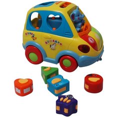 Развивающая музыкальная игрушка для малышей Автошка Jia Yu Toys