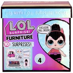 Игровой набор с куклой LOL Surprise! Furniture B.B. Auto Shop - Автомагазин (серия 4)