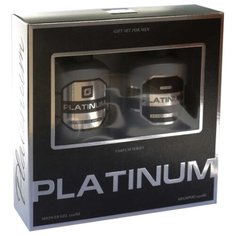 Набор косметический парфюмерный для мужчин Platinum (шампунь 250 мл + гель для душа 250 мл) Festiva