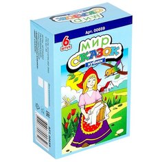 Кубики пластиковые из 6 штук "Мир сказок 6" Десятое королевство