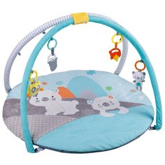 Развивающий коврик Konig Kids Медвежата, голубой
