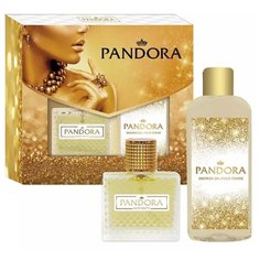 Набор парфюмерно-косметический для женщин Pandora (edt 80.0%, 50 мл + парфюмированный гель для душа, 150 мл) Sergio Nero