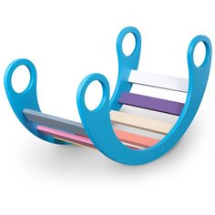 Качалка детская, ALPIKA BRAND ECO materials Семицветик, голубая Альпика