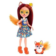 Кукла Enchantimals с питомцем Felicity Fox & Flick Mattel