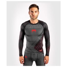 Рашгард Venum Contender 5.0 L/S Black/Red M