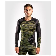 Рашгард Venum Contender 5.0 L/S Khaki Camo S