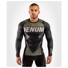 Рашгард Venum ONE FC Impact Black/Khaki L/S L
