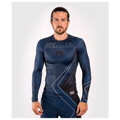 Рашгард Venum Contender 5.0 L/S Navy/Sand M