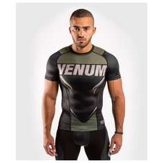Рашгард Venum ONE FC Impact Black/Khaki S/S S