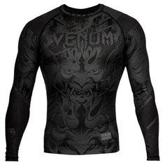 Рашгард Venum Devil Black/Black L/S M