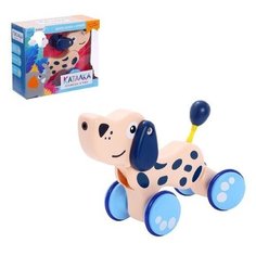 Каталка на верёвке «Пёсик-дружок» Zabiaka