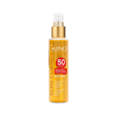 Guinot Масло Huile Seche Solaire SPF 50 Антивозрастное Сухое для Тела с Высокой Степенью Защиты SPF 50, 150 мл