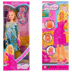 Кукла беременная в голубом платье для детей от 3-х лет/Кукла беременнаяс гнущимися руками и ногами/Набор для игры в "Дочки-матери" Panawealth Inter Holdings