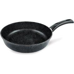 Сковорода НМП Черный гранит 22 см литая НЕВА металл посуда