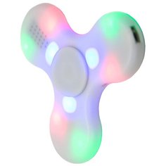 Антистресс спиннер с LED-подсветкой, c колонкой для прослушивания музыки/беспроводная колонка мини Red Line