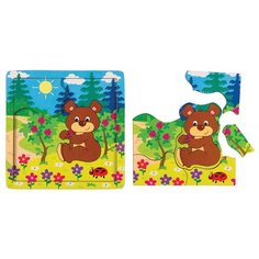 Пазл Step puzzle Baby Step Медвежонок (89068), 7 дет.