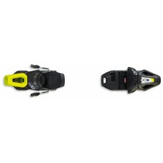 Горнолыжные крепления Fischer RS10 GW Powerrail Solid Black/White/Yellow, скистопы 78 мм