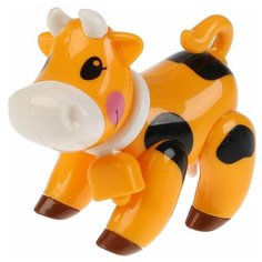 Развивающая игрушка Умка Корова (S126), оранжевый