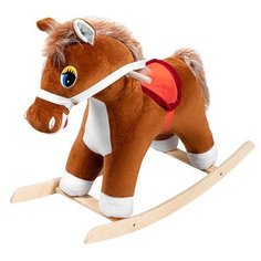 Качалка KETT-UP Добрая Лошадка KU235 коричневый/белый