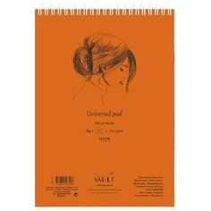 Альбом для эскизов Smiltainis Mixed Media pads Authentic 29.7 х 21 см (A4), 200 г/м², 40 л.