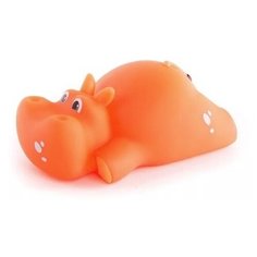 Игрушка для ванной Happy Snail Бегемот Бубба (19HSB04BU) оранжевый