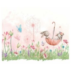 Фотообои 3D "Сказочные цветы" 300x250 (ШxВ)