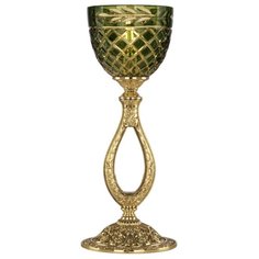 Настольная лампа 71300L/15 G P1 Amber-Green/H-1J Bohemia Ivele Crystal