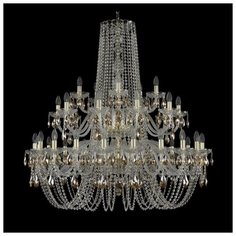 Хрустальная люстра 1402/20+10+5/400/2d G K721 Bohemia Ivele Crystal