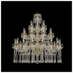 Хрустальная люстра 16113/16+8+4/360/3d G Bohemia Ivele Crystal