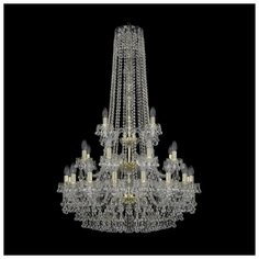 Хрустальная люстра 1409/16+8+4/300/h-130/3d G Bohemia Ivele Crystal
