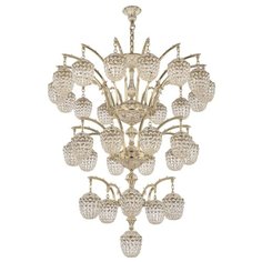 Хрустальная люстра 72111R/15+10+5+1/420/3d AZ GW Bohemia Ivele Crystal