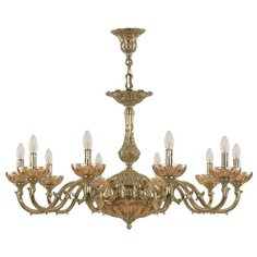 Хрустальная люстра 72101P/10/300 G P Shampan/M-1H Bohemia Ivele Crystal