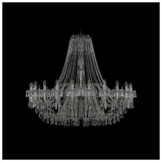 Хрустальная люстра 1403/24/530 Ni Bohemia Ivele Crystal