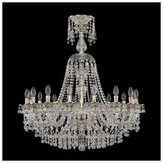 Хрустальная люстра 16110/16/300/XL-95 GW V0300 Bohemia Ivele Crystal