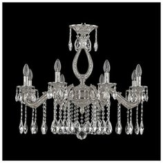 Хрустальная люстра 71302/8/250 A Ni Bohemia Ivele Crystal