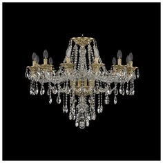 Хрустальная люстра 16115/12/300 FP Bohemia Ivele Crystal