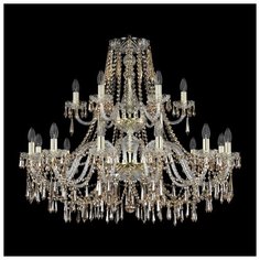 Хрустальная люстра 1403/12+6/360/2d G R721 Bohemia Ivele Crystal