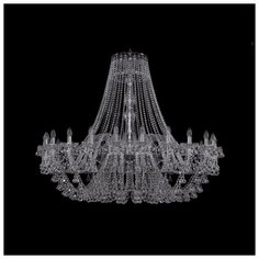 Хрустальная люстра 1409/24/530 Ni Bohemia Ivele Crystal