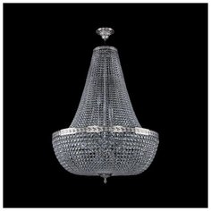 Хрустальная люстра 19111/H2/80IV Ni C1 Bohemia Ivele Crystal