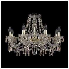 Хрустальная люстра 1403/8/240 G R801 Bohemia Ivele Crystal