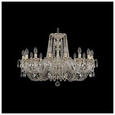 Хрустальная люстра 16102/16/300 GW Bohemia Ivele Crystal