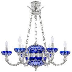 Хрустальная люстра 71009P/6/210 NW P Clear-Blue/H-1I Y8 Bohemia Ivele Crystal